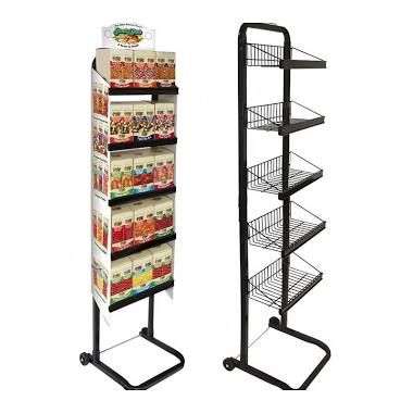 Light Duty Removable Metal Wire Shelf Rack Metal Biscuit Rack For Supermarket Image