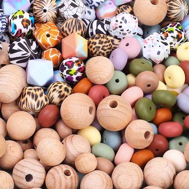 Silicone Beads Buy Bulk Diy Food Grade Teething Beads Wholesale Image