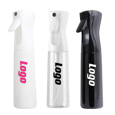 160ml 200ml 300ml 500ml Logo Custom Logo Multi Colors Plastic Ulta Fine Mist Continuous Spray Bottle Image